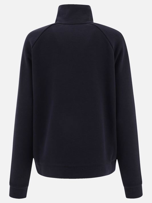 Full zip sweatshirts 57% cotton 38% polyester 5% elastane  Blue - Moncler Women | PLP | VIETTI Online Store | 2
