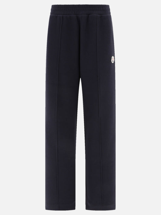 Sport trousers 57% cotton 38% polyester 5% elastane  Black - Moncler Women | PLP | VIETTI Online Store 
