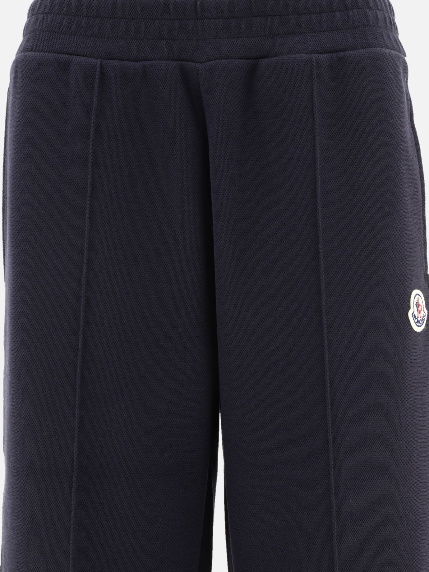 Sport trousers 57% cotton 38% polyester 5% elastane  Black - Moncler Women | PDP | VIETTI Online Store | thumbnail_3