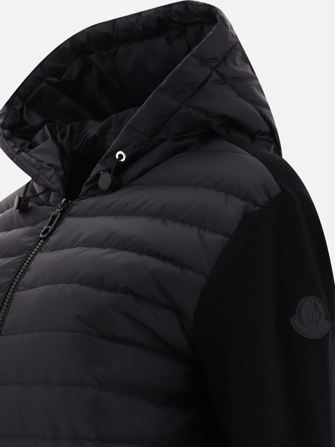 Down jackets 100% polyamide - Padding: down and feathers  Black - Moncler Women | PDP | VIETTI Online Store | Zoom-Modal_4

