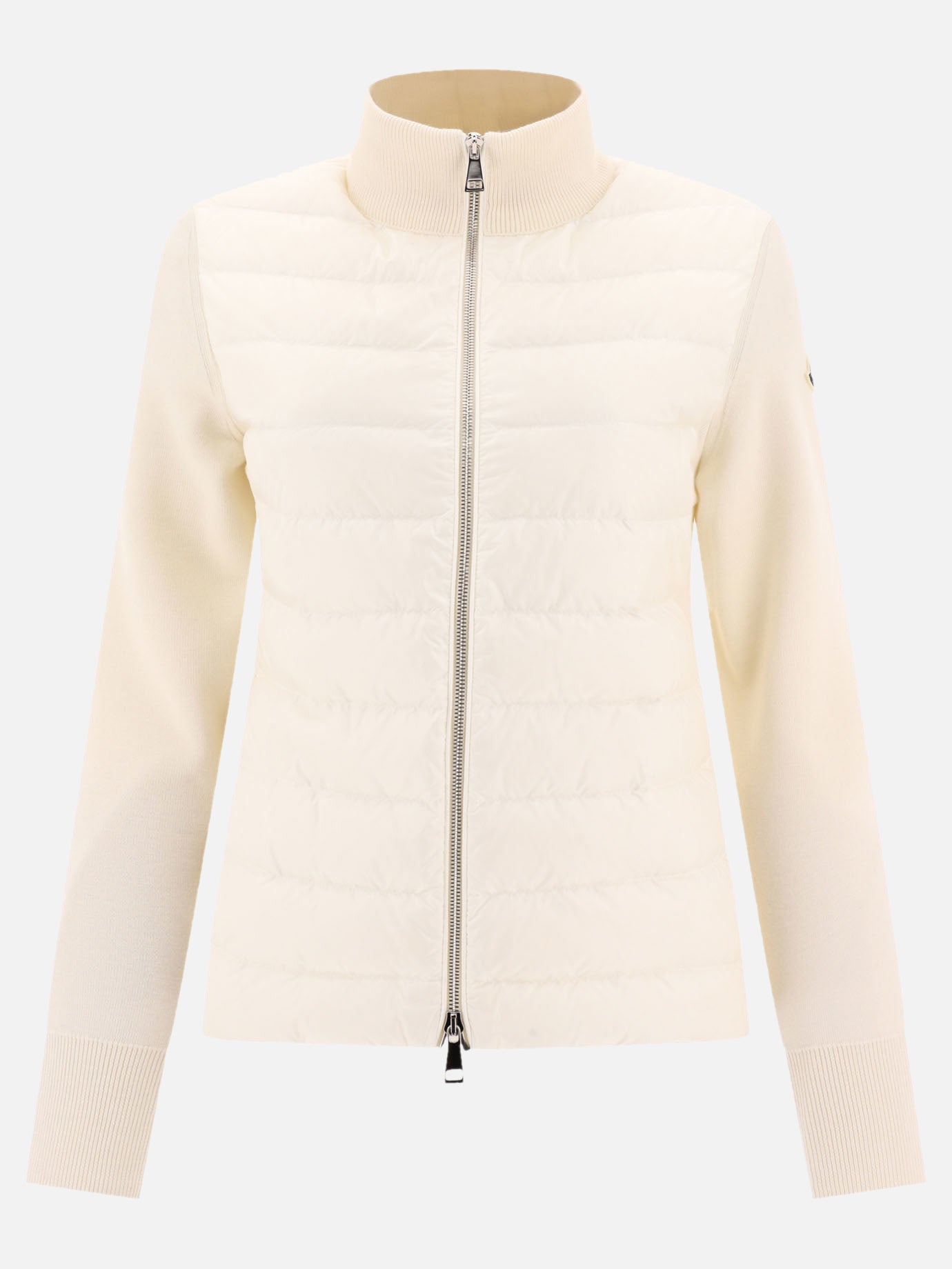 Down jackets 100% polyamide - Padding: down and feathers  White - Moncler Women | PDP | VIETTI Online Store | thumbnail