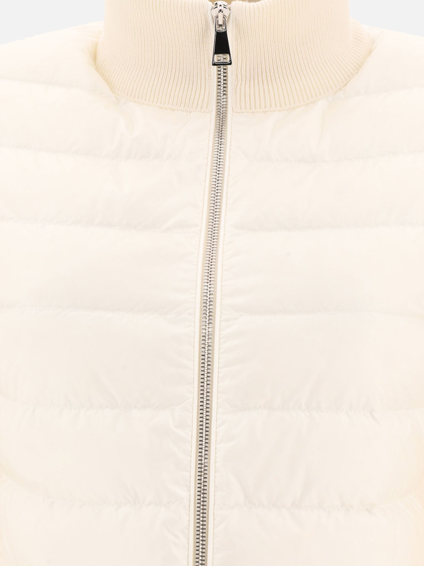Down jackets 100% polyamide - Padding: down and feathers  White - Moncler Women | PDP | VIETTI Online Store | Zoom-Modal_3
