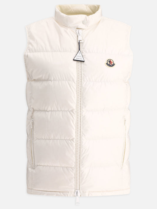 Vest jackets 100% polyamide - Padding: down and feathers  White - Moncler Women | PLP | VIETTI Online Store 
