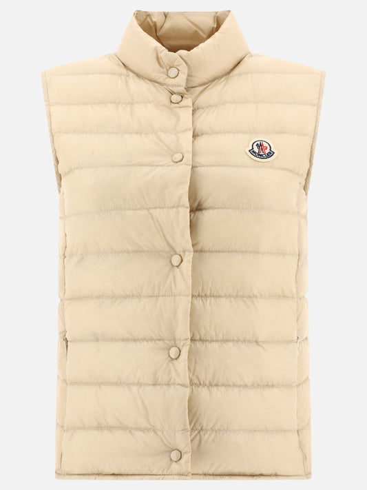 Vest jackets 100% polyamide - Padding: down and feathers  Beige - Moncler Women | PLP | VIETTI Online Store 
