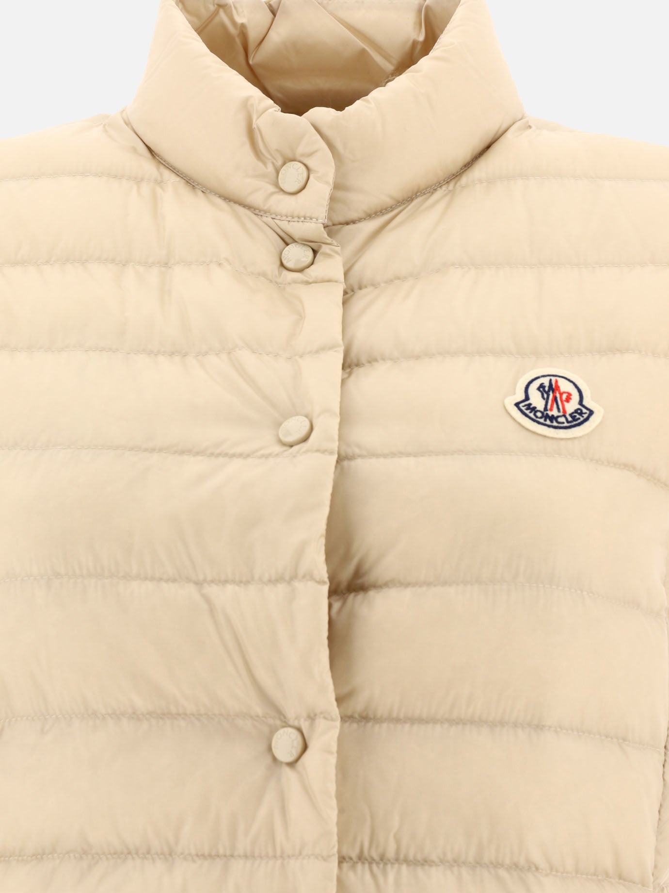 Vest jackets 100% polyamide - Padding: down and feathers  Beige - Moncler Women | PDP | VIETTI Online Store | Zoom-Modal_3

