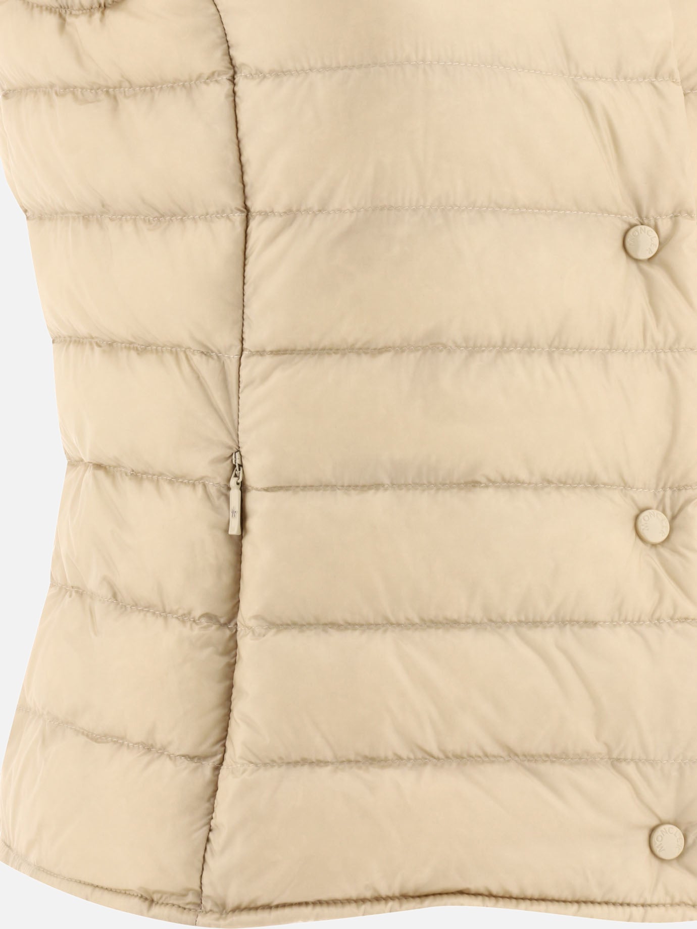 Vest jackets 100% polyamide - Padding: down and feathers  Beige - Moncler Women | PDP | VIETTI Online Store | Zoom-Modal_4
