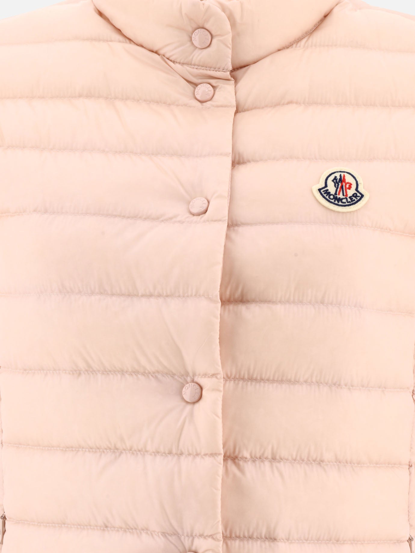 Vest jackets 100% polyamide - Padding: down and feathers  Pink - Moncler Women | PDP | VIETTI Online Store | thumbnail_3