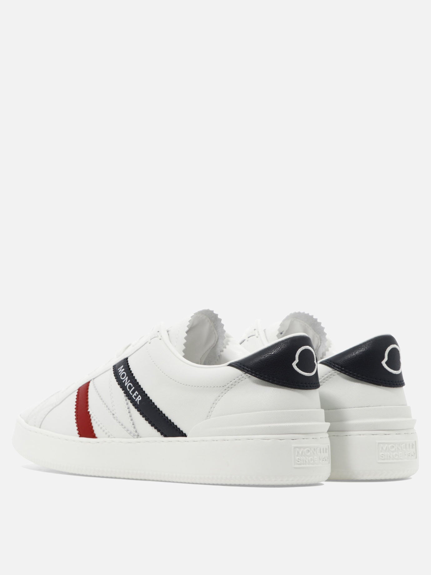 Low top sneakers 100% leather - 100% rubber  White - Moncler Men | PDP | VIETTI Online Store | Zoom-Modal_4
