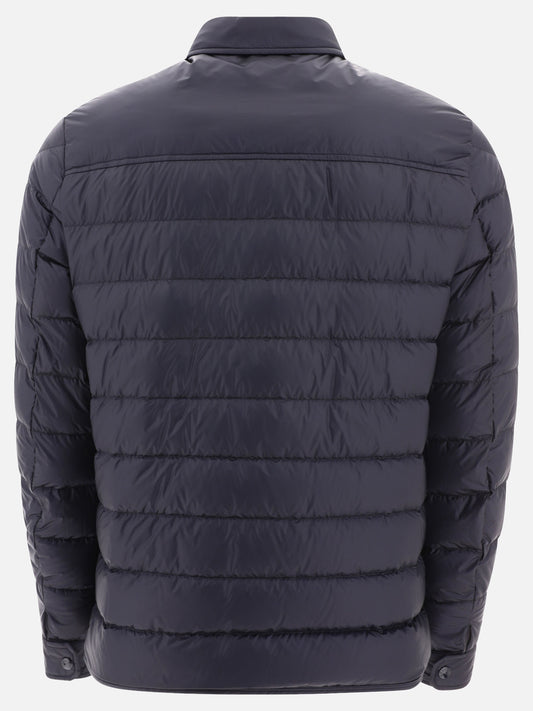 Down jackets 100% polyamide - Padding: down and feathers  Blue - Moncler Men | PLP | VIETTI Online Store | 2
