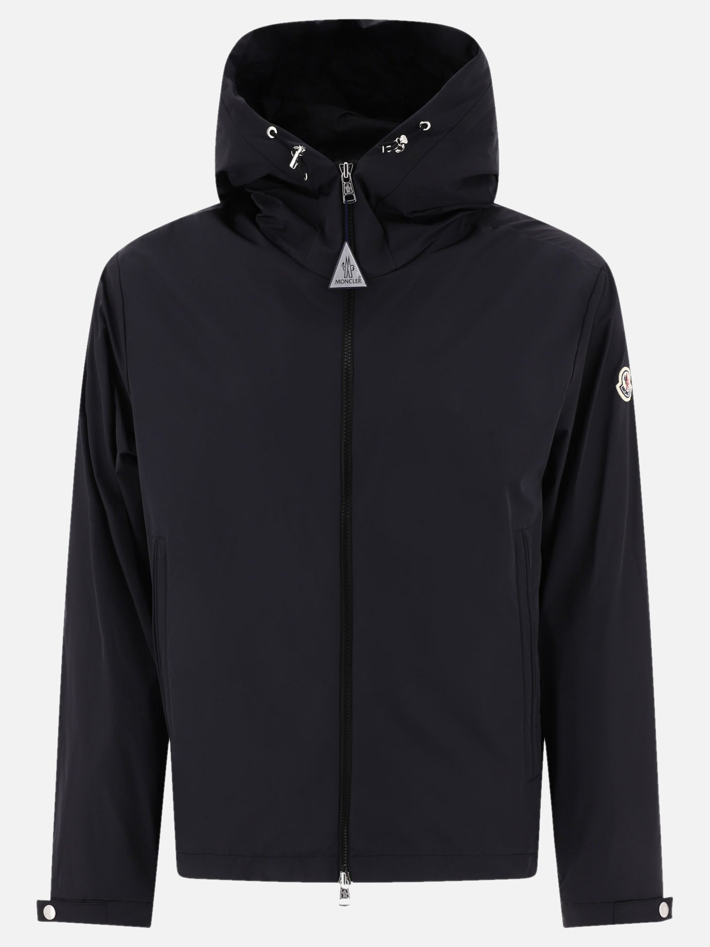 Windbreakers 100% polyester  Black - Moncler Men | PDP | VIETTI Online Store | thumbnail