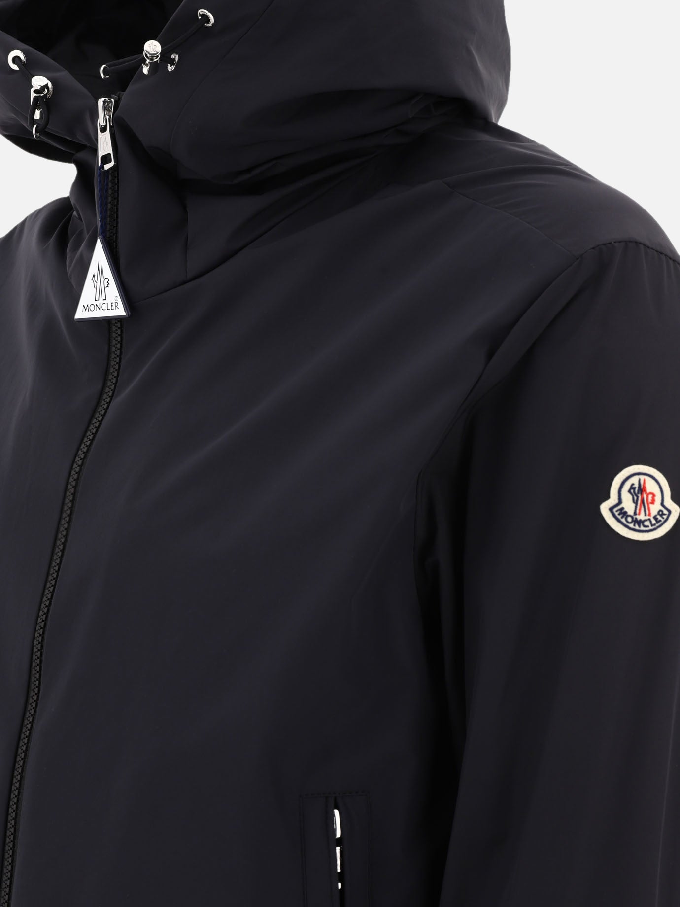 Windbreakers 100% polyester  Black - Moncler Men | PDP | VIETTI Online Store | thumbnail_4