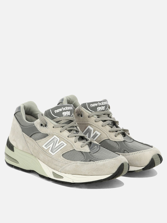 Low top sneakers 80% suede 20% mesh - 100% rubber  Grey - New Balance Men | PLP | VIETTI Online Store | 2
