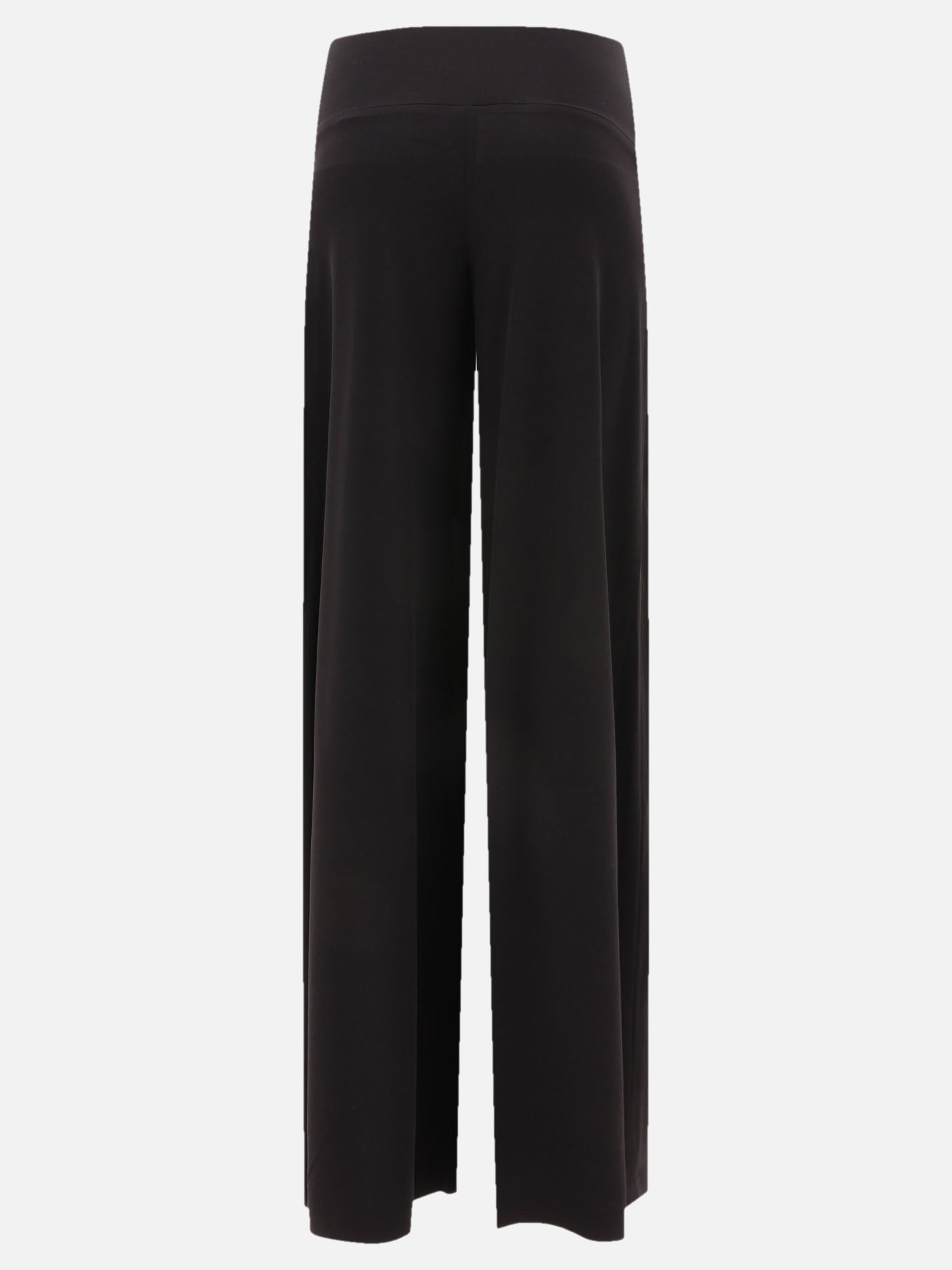 Leisure trousers 95% polyester 5% elastane  Black - Norma Kamali Women | PDP | VIETTI Online Store | thumbnail_2