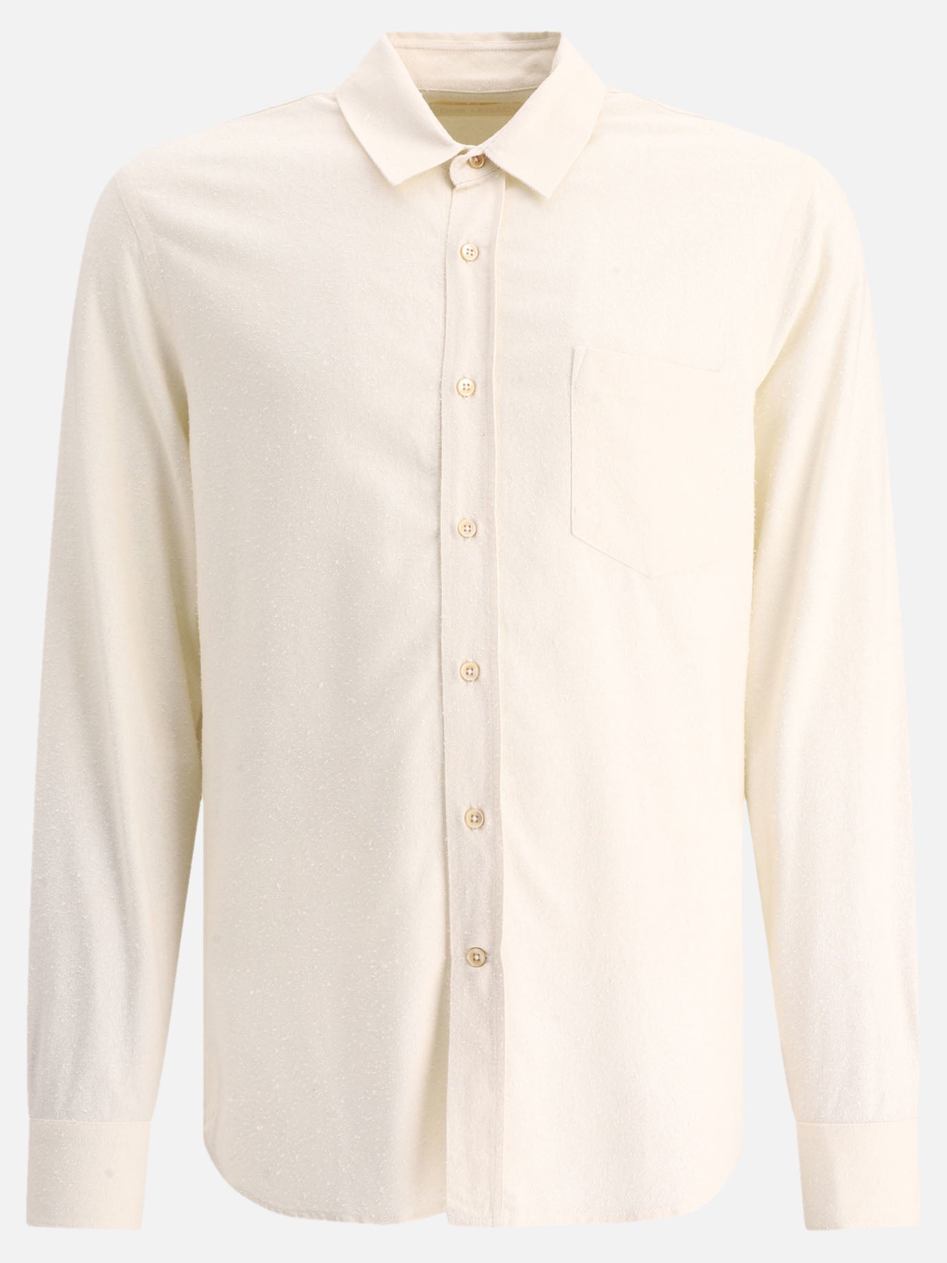 Casual shirts 100% raw silk  White - Our Legacy Men | PDP | VIETTI Online Store | thumbnail