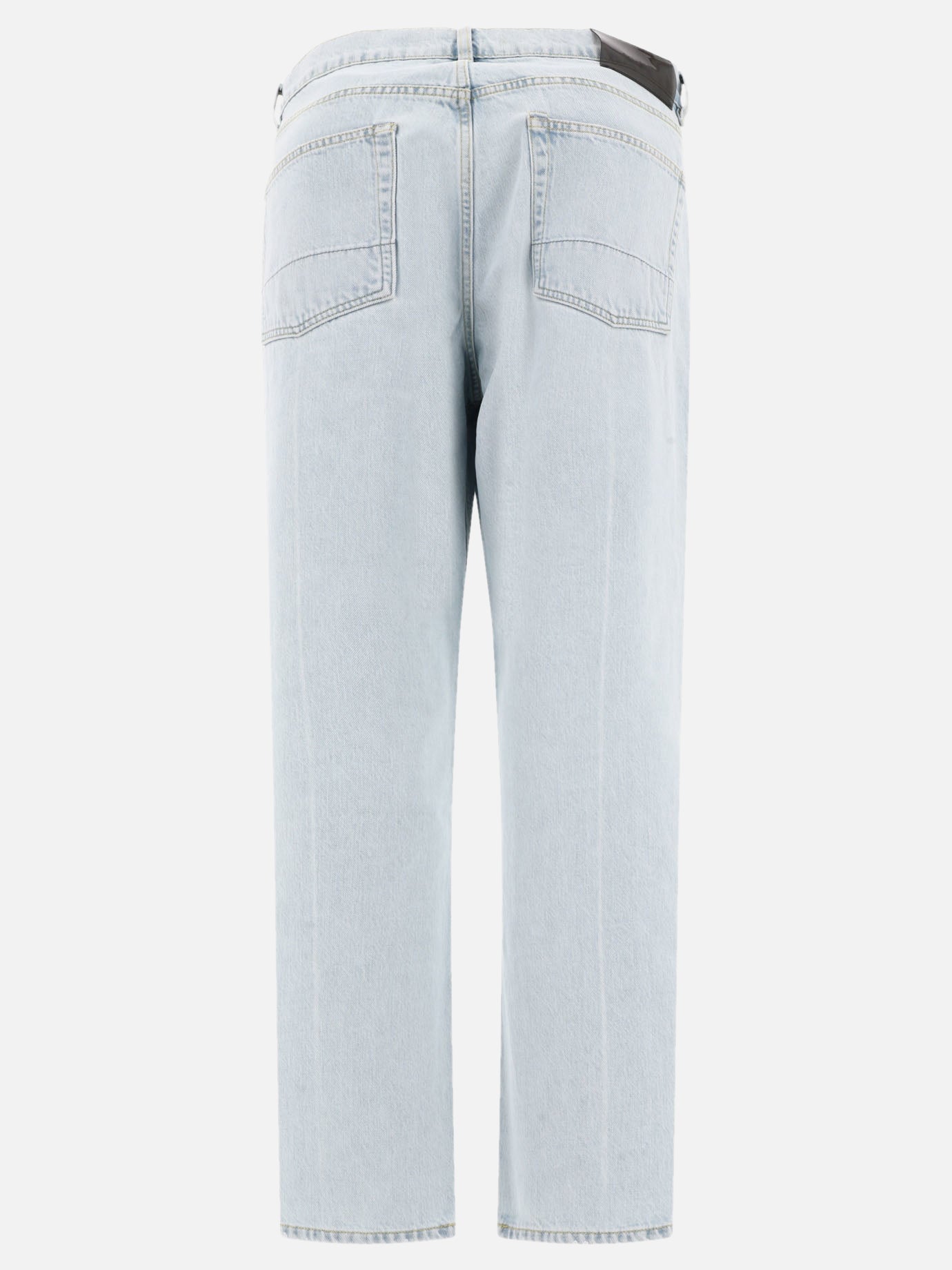 Straight-leg jeans 100% cotton  Light blue - Our Legacy Men | PDP | VIETTI Online Store | thumbnail_2