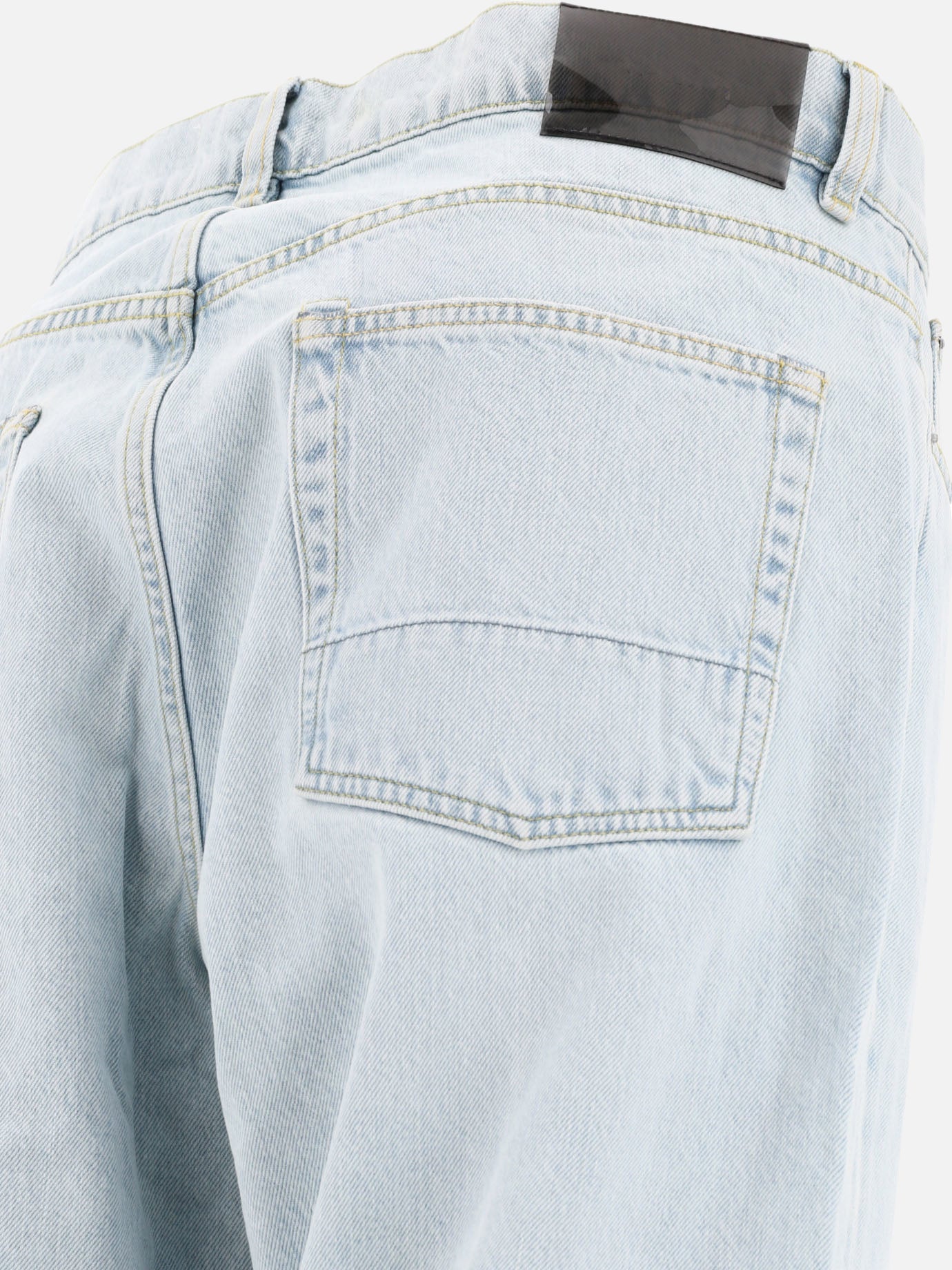 Straight-leg jeans 100% cotton  Light blue - Our Legacy Men | PDP | VIETTI Online Store | thumbnail_4