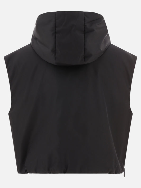 Vest jackets 100% recycled polyamide  Black - Prada Women | PLP | VIETTI Online Store | 2
