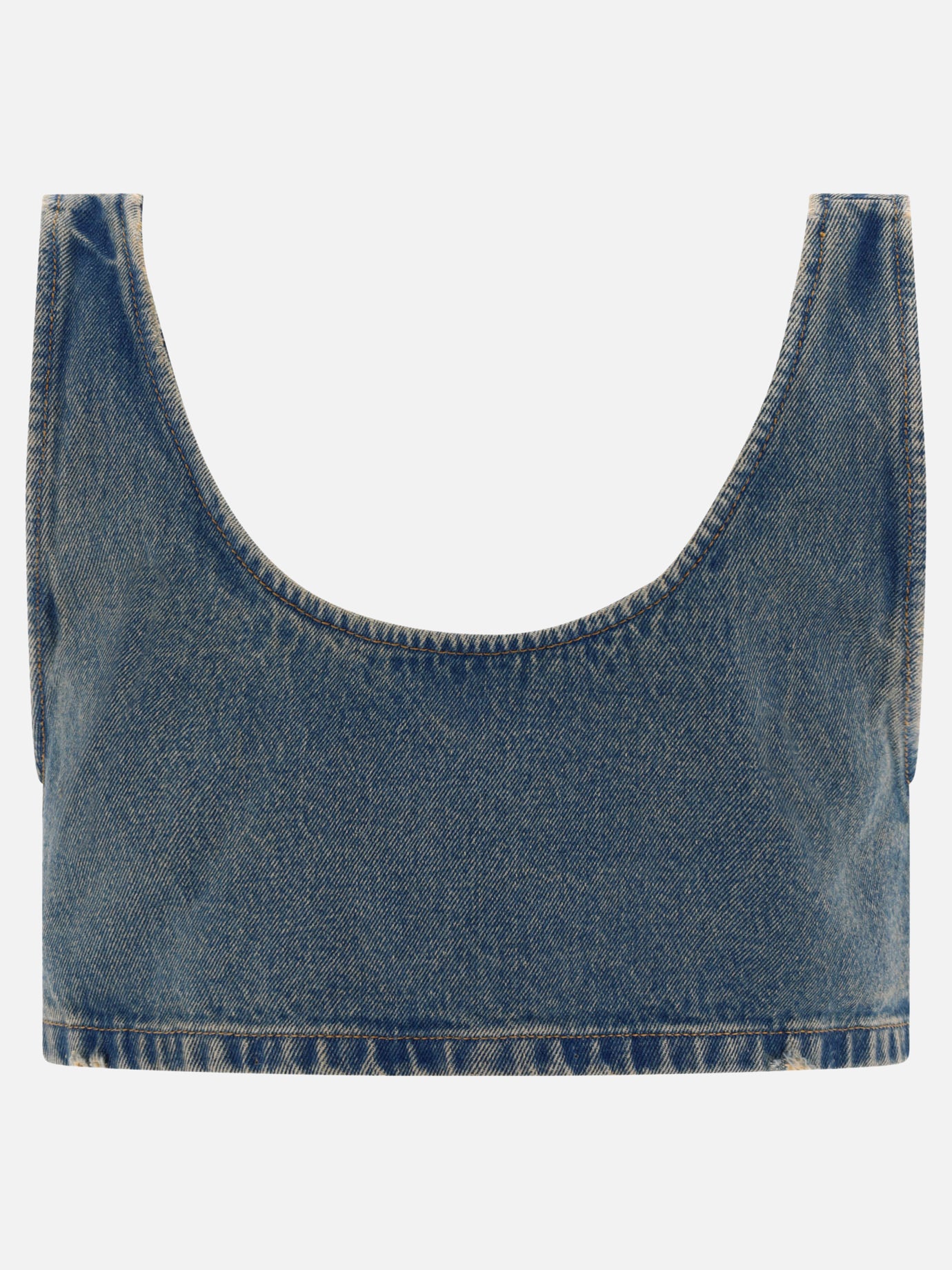 Crop tops 100% cotton  Blue - Prada Women | PDP | VIETTI Online Store | thumbnail_2