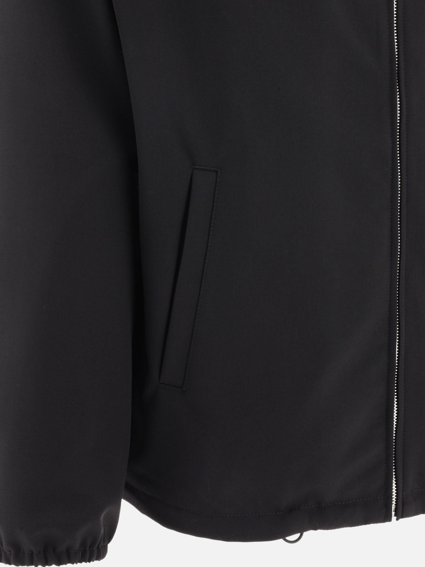 Bomber jackets 100% wool  Black - Prada Men | PDP | VIETTI Online Store | thumbnail_4
