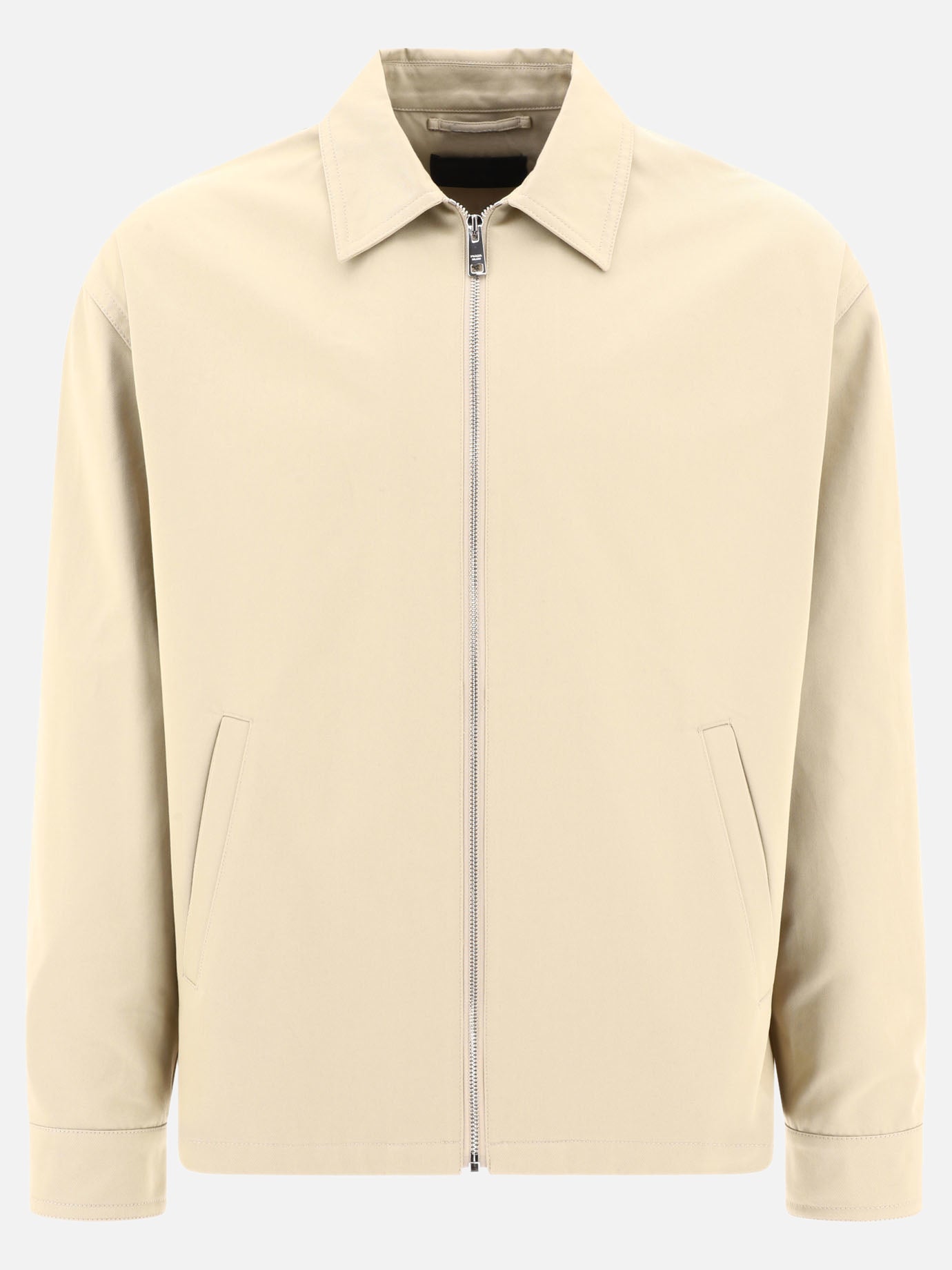 Overshirt jackets 100% cotton  Beige - Prada Men | PDP | VIETTI Online Store | Zoom-Modal
