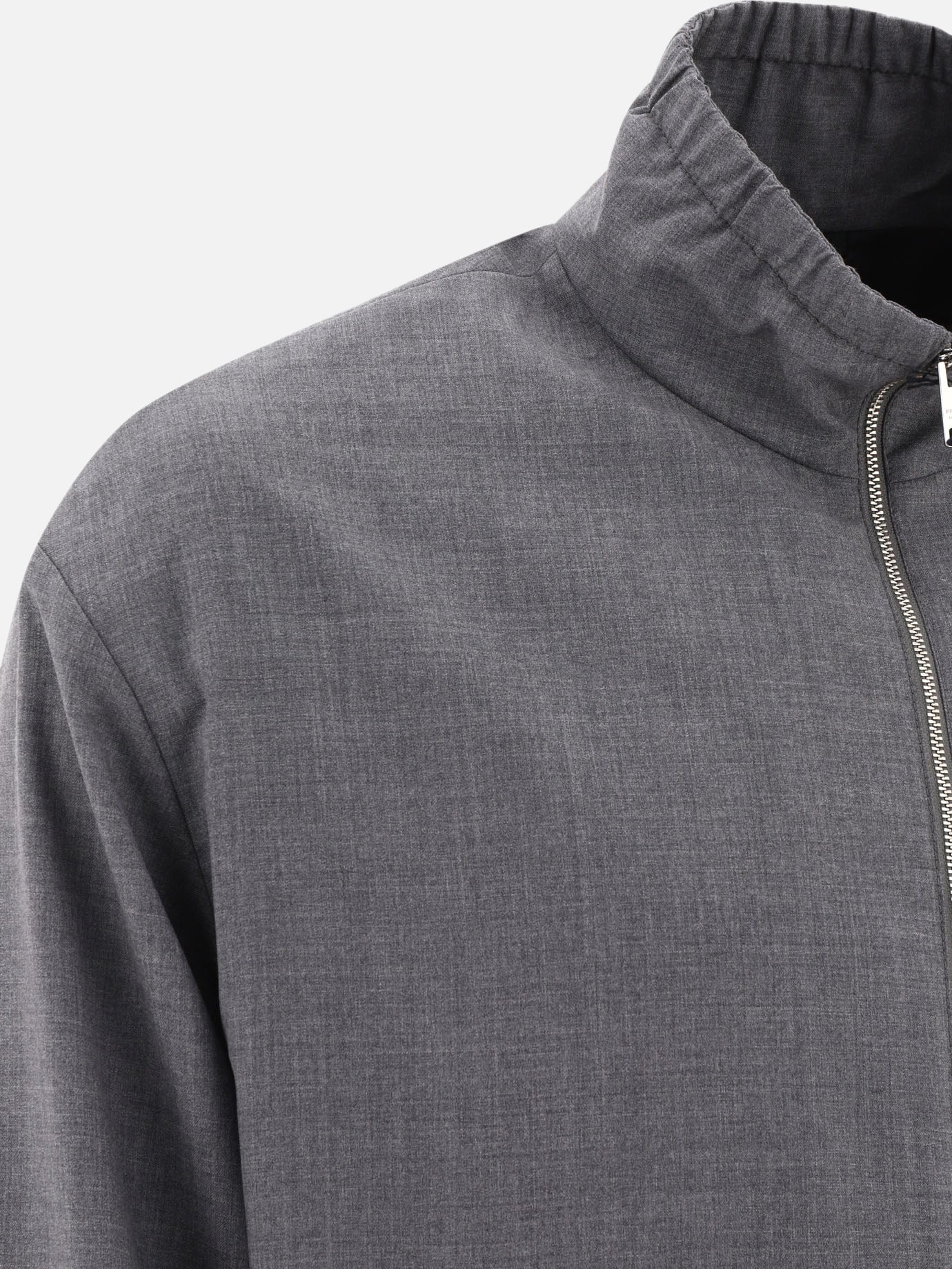 Bomber jackets 100% wool  Grey - Prada Men | PDP | VIETTI Online Store | thumbnail_4
