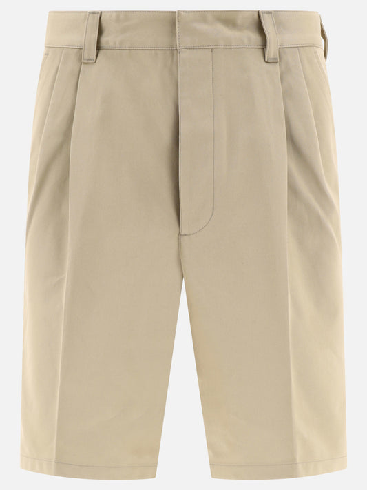 Formal shorts 100% cotton  Beige - Prada Men | PLP | VIETTI Online Store 
