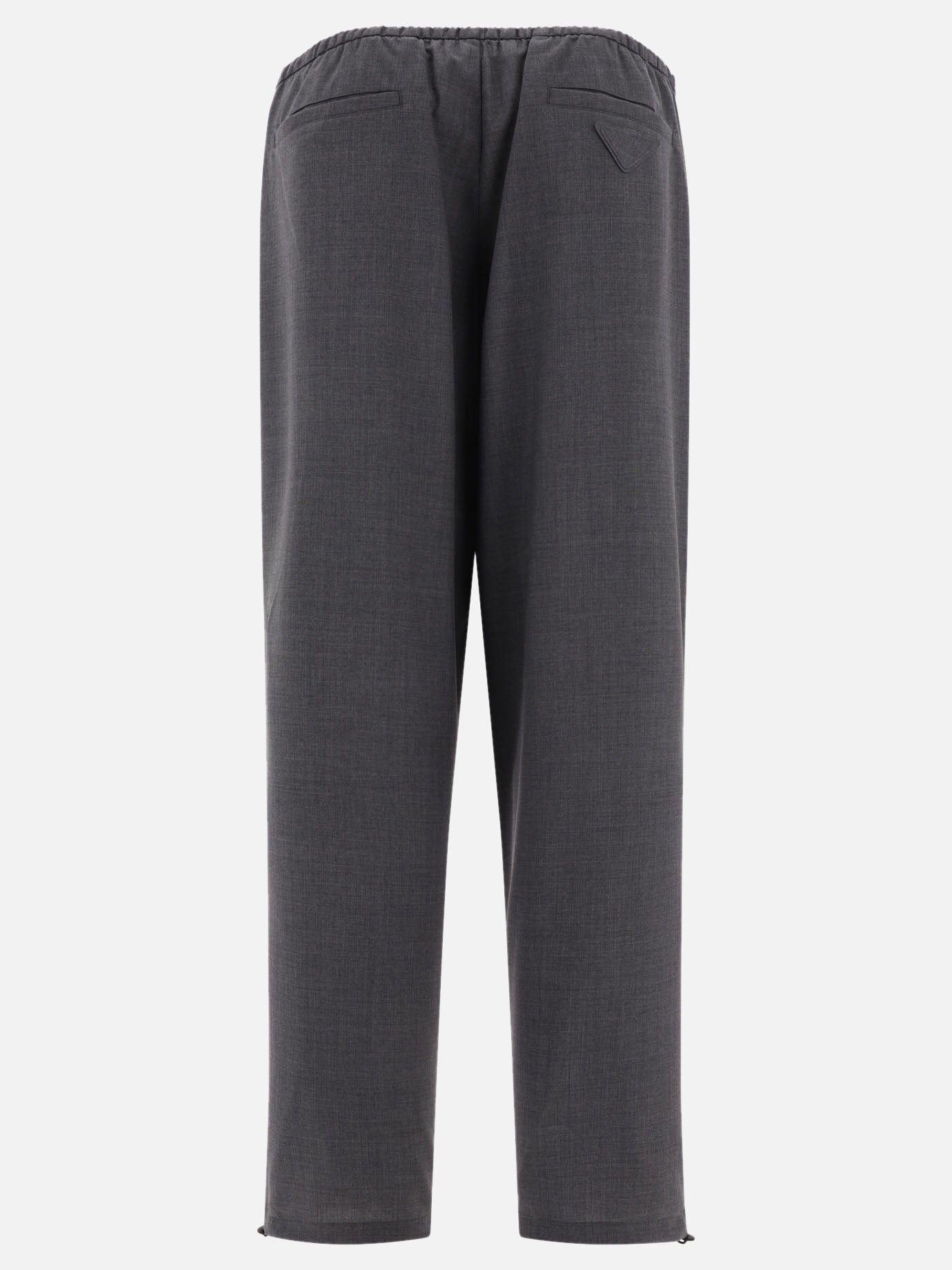 Leisure trousers 100% wool  Grey - Prada Men | PDP | VIETTI Online Store | thumbnail_2