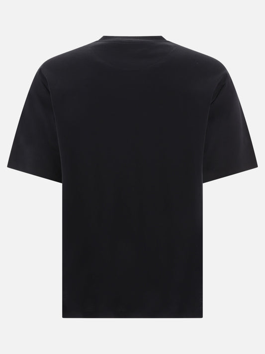 Crewneck t-shirts 100% cotton  Black - Prada Men | PLP | VIETTI Online Store | 2
