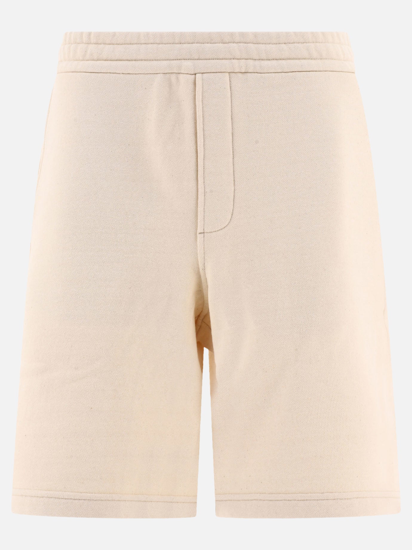 Sweat shorts 100% cotton  Beige - Prada Men | PDP | VIETTI Online Store | thumbnail