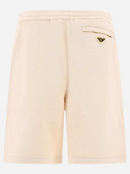 Sweat shorts 100% cotton  Beige - Prada Men | PLP | VIETTI Online Store | 2
