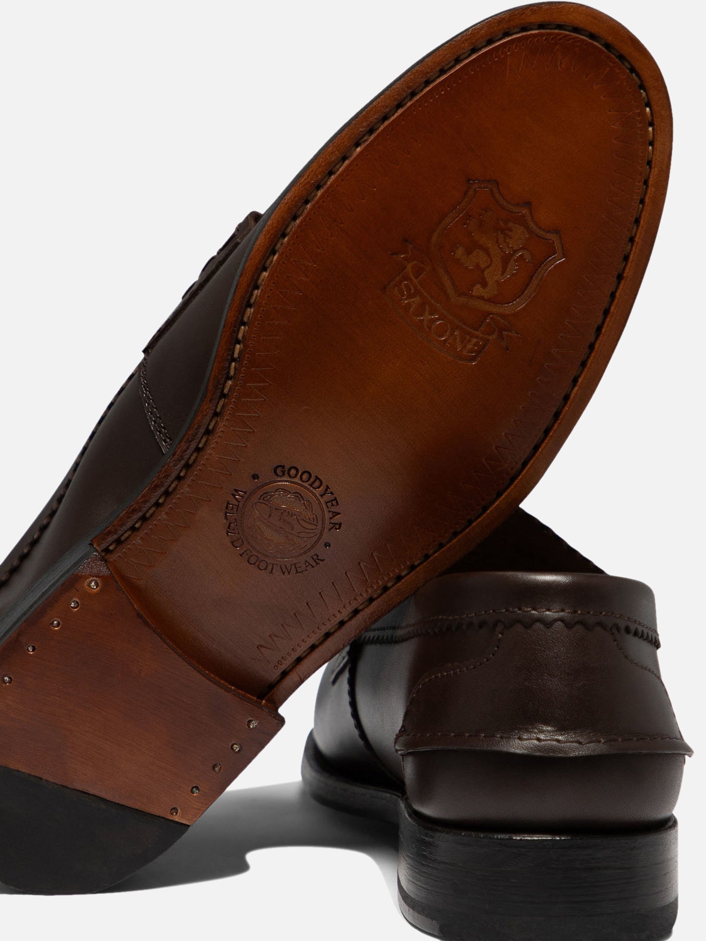 Saxone of Scotland "Arran" loafers Brown