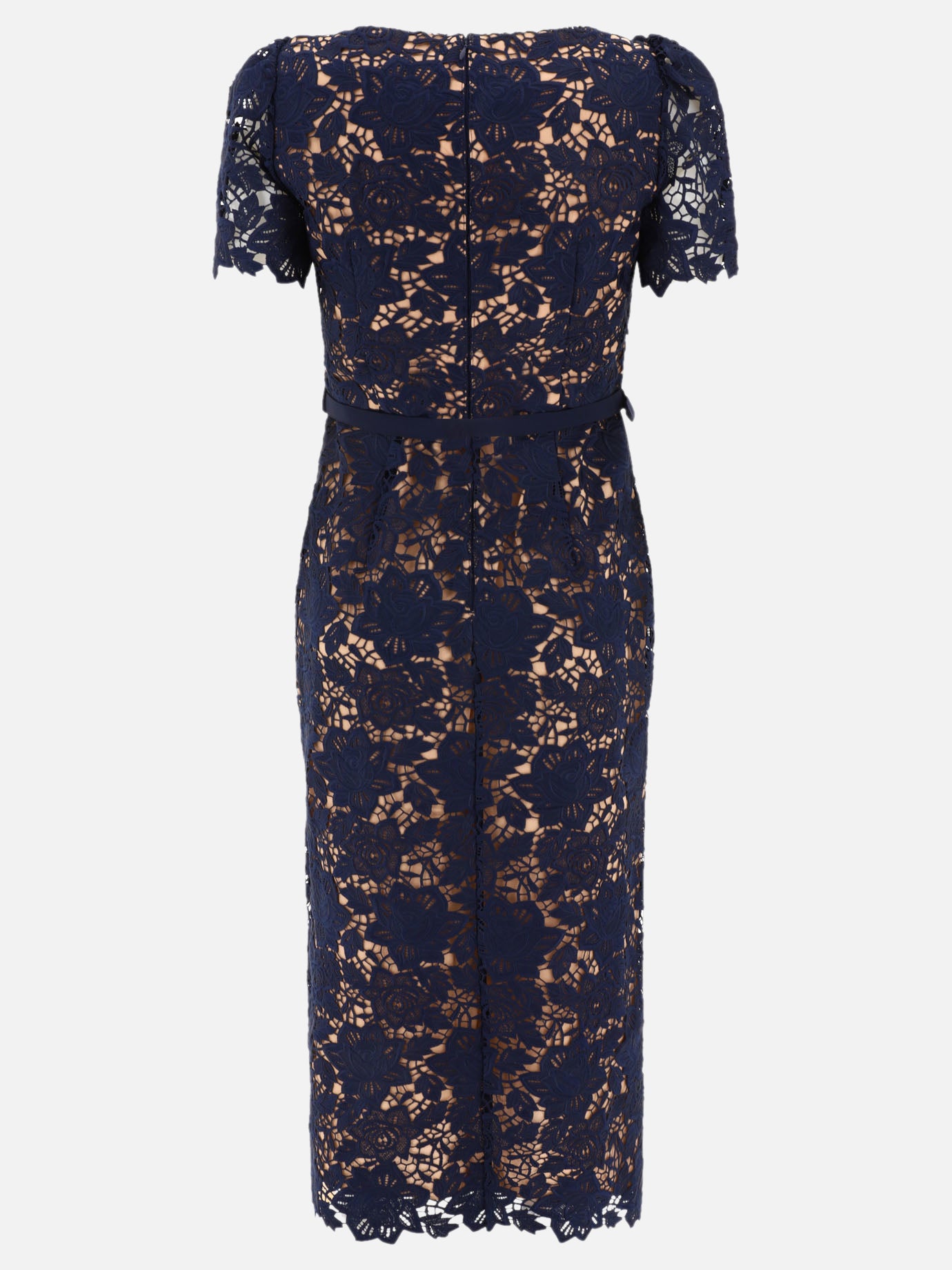 Midi dresses 100% polyester  Blue - Self-portrait Women | PDP | VIETTI Online Store | Zoom-Modal_2
