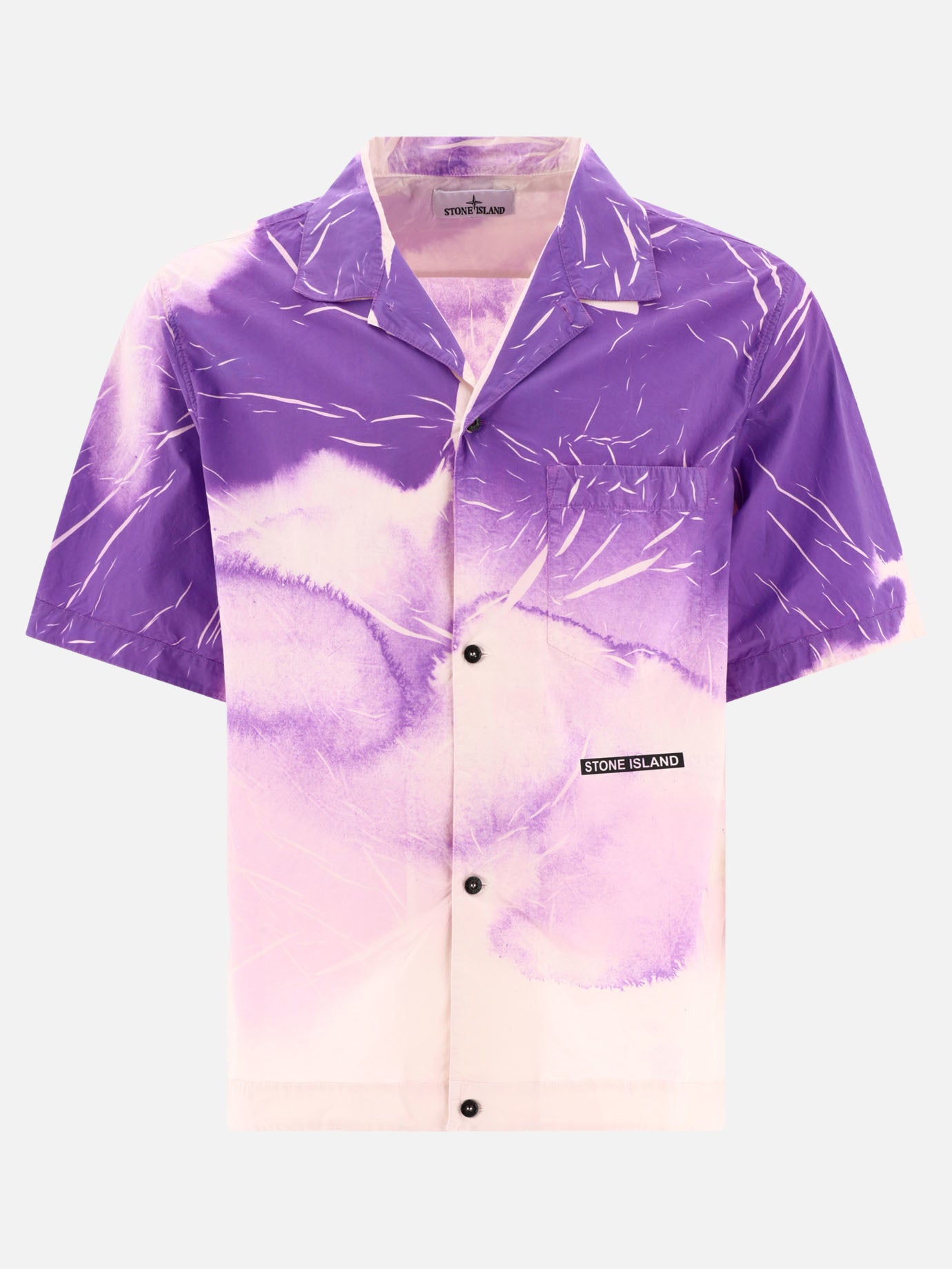 Casual shirts Tie-dye  Purple - Stone Island Men | PDP | VIETTI Online Store | Zoom-Modal
