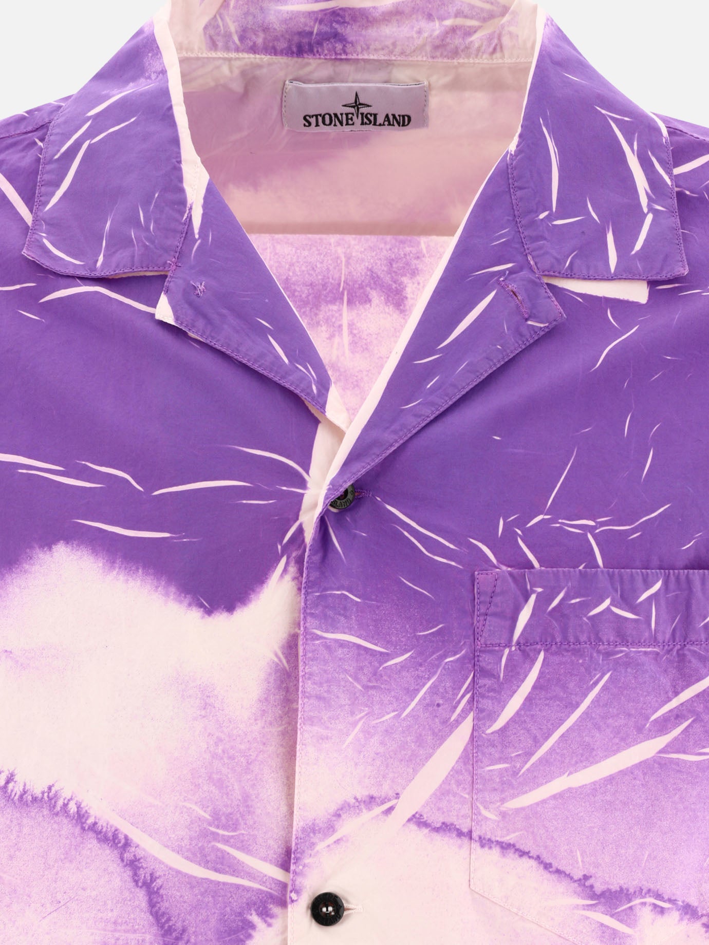 Casual shirts Tie-dye  Purple - Stone Island Men | PDP | VIETTI Online Store | thumbnail_3