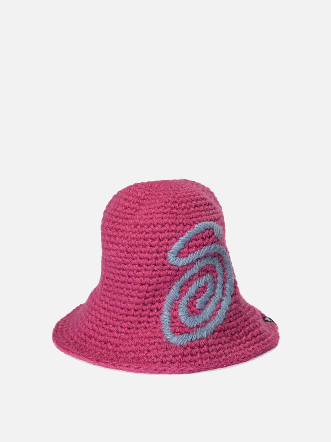 Stüssy "Swirly S" cap Fuchsia