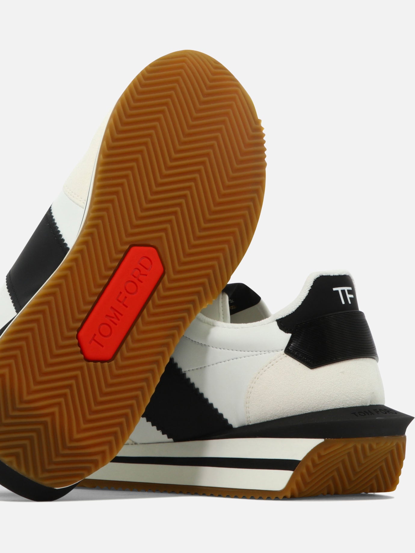 Low top sneakers 60% calf leather 40% polyamide - 100% rubber  White - Tom Ford Men | PDP | VIETTI Online Store | Zoom-Modal_5
