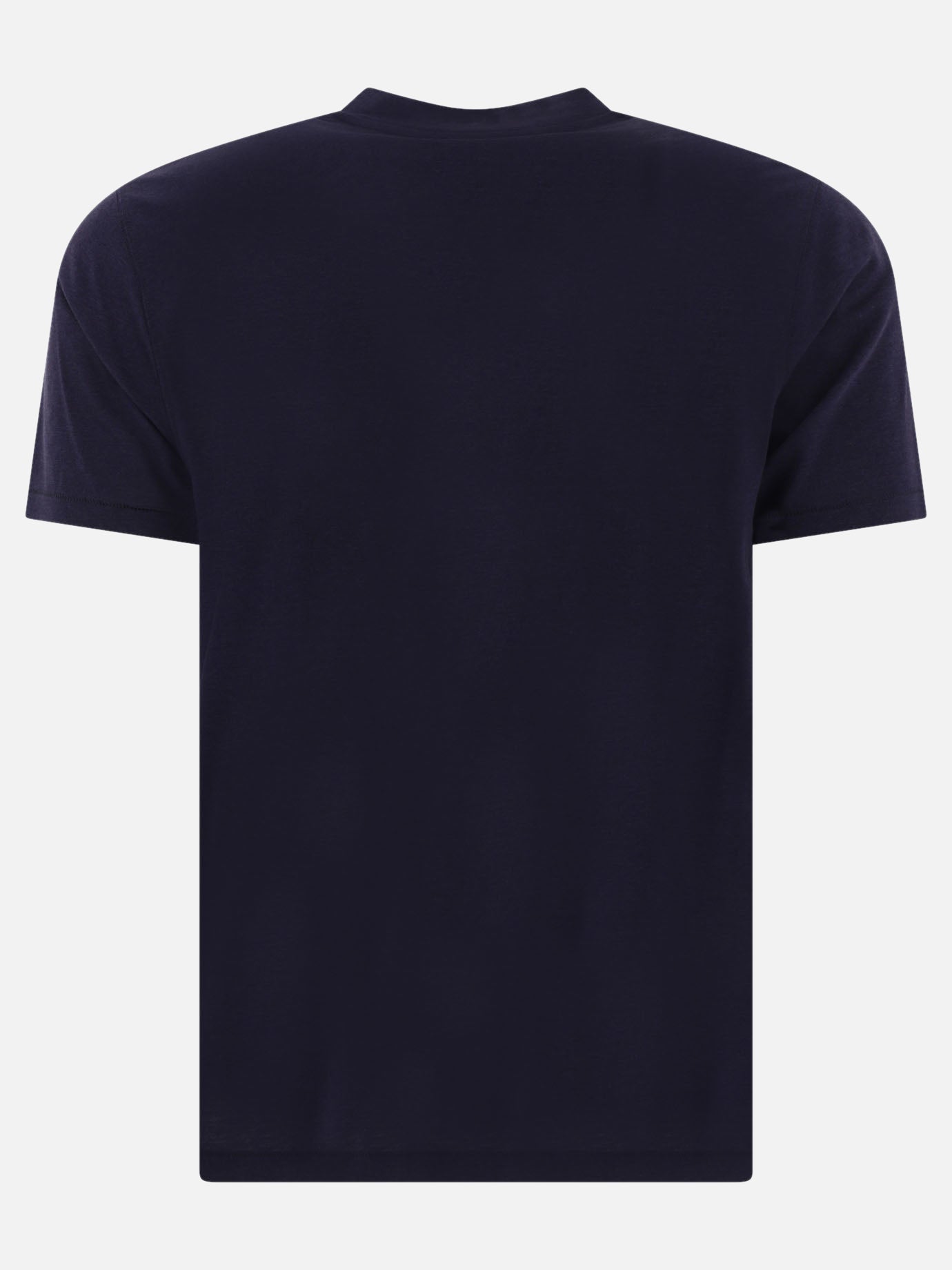 Crewneck t-shirts Solid colour  Blue - Tom Ford Men | PDP | VIETTI Online Store | thumbnail_2