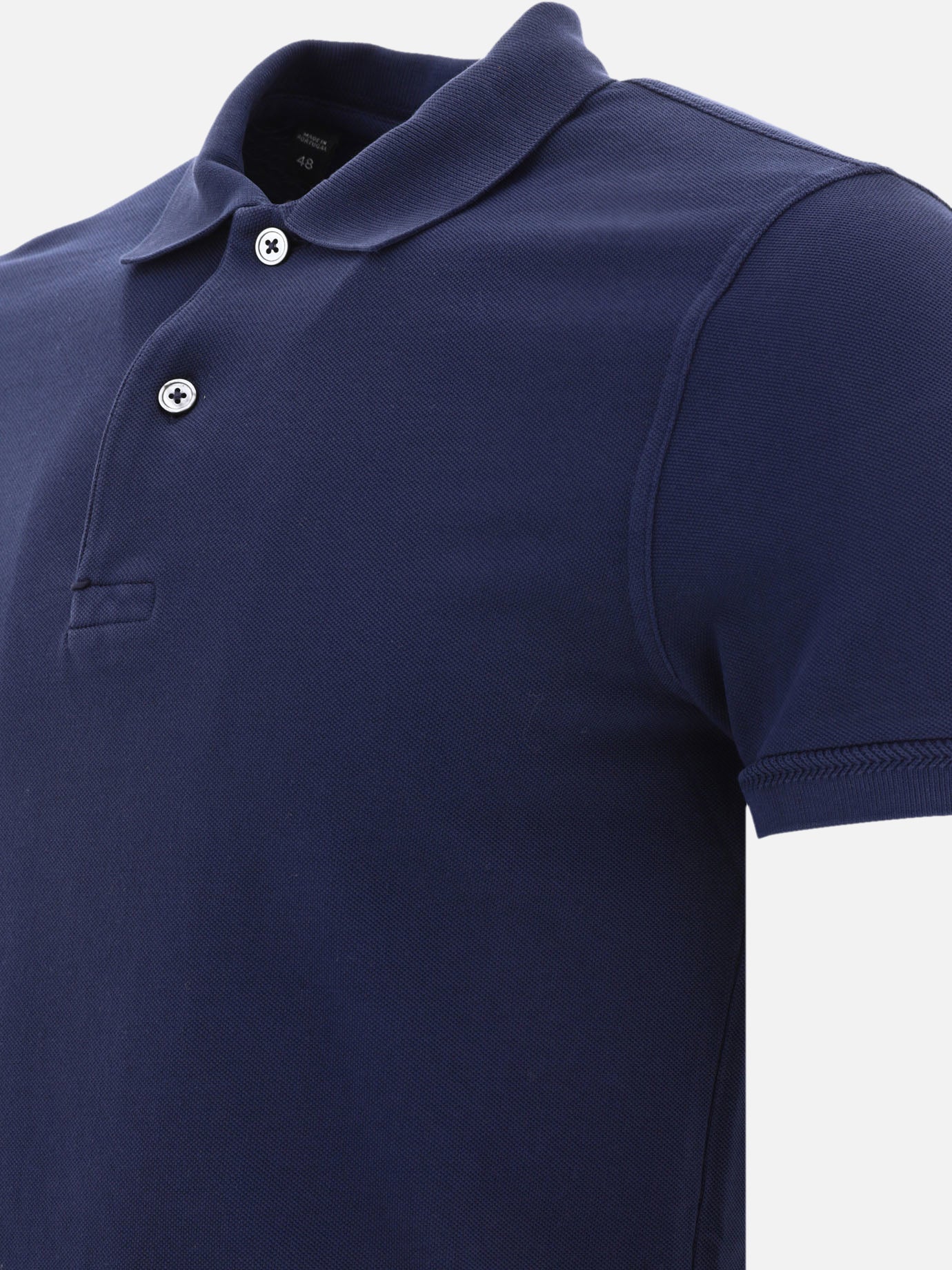 Polo shirts with buttons 100% cotton  Blue - Tom Ford Men | PDP | VIETTI Online Store | Zoom-Modal_4
