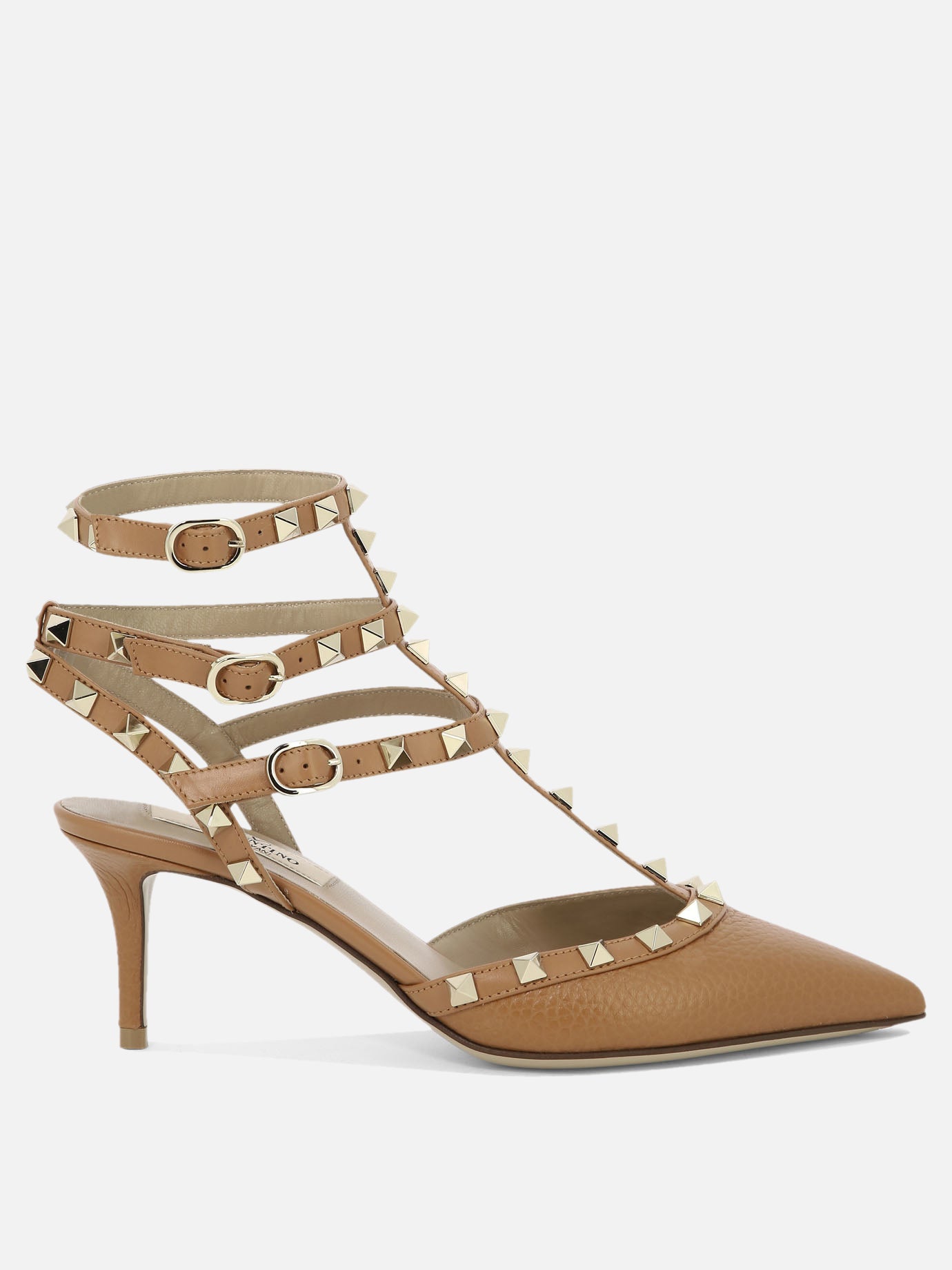 Pumps 100% leather - 100% leather  Brown - Valentino Garavani Women | PDP | VIETTI Online Store | thumbnail