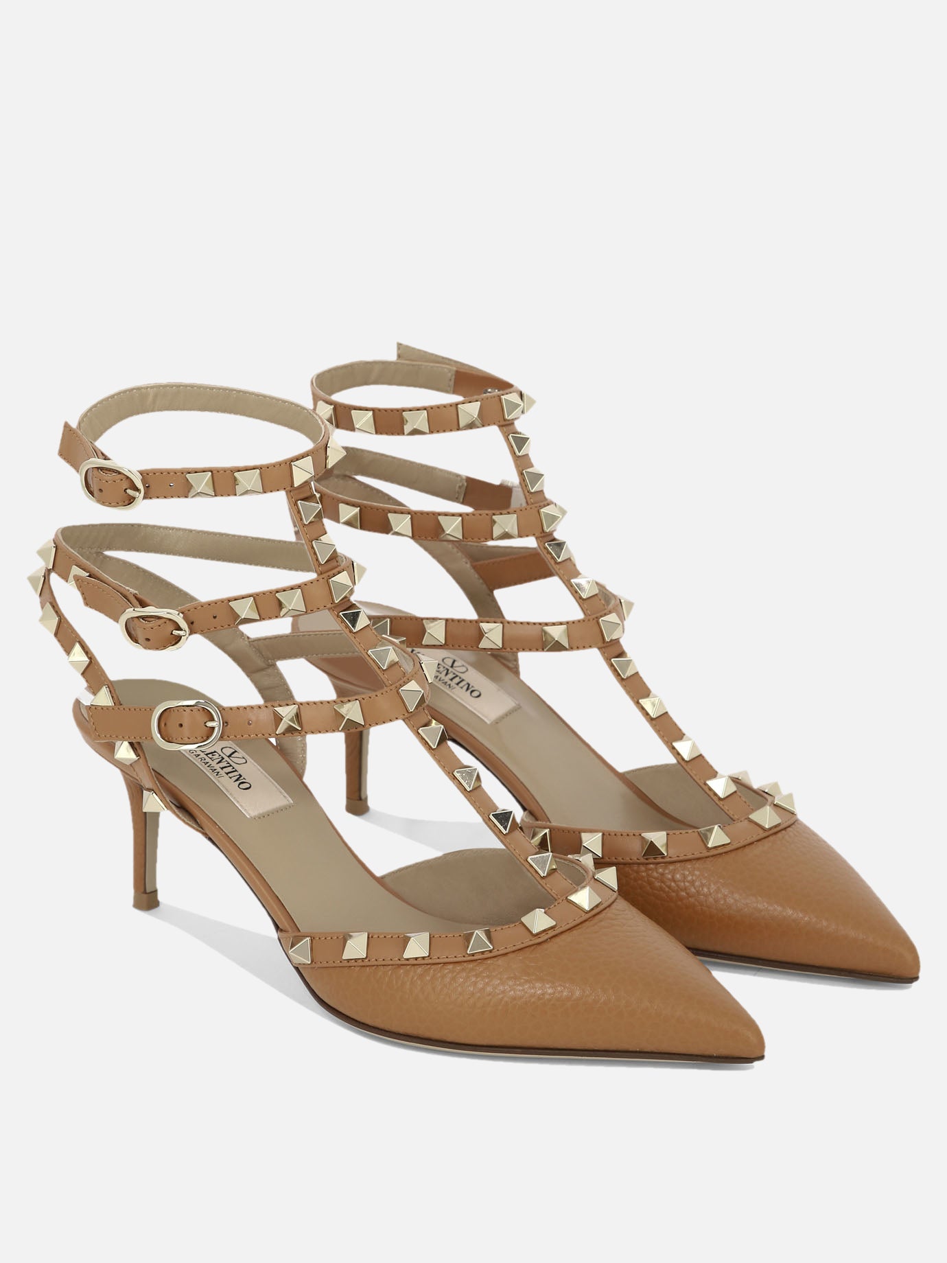 Pumps 100% leather - 100% leather  Brown - Valentino Garavani Women | PDP | VIETTI Online Store | Zoom-Modal_2
