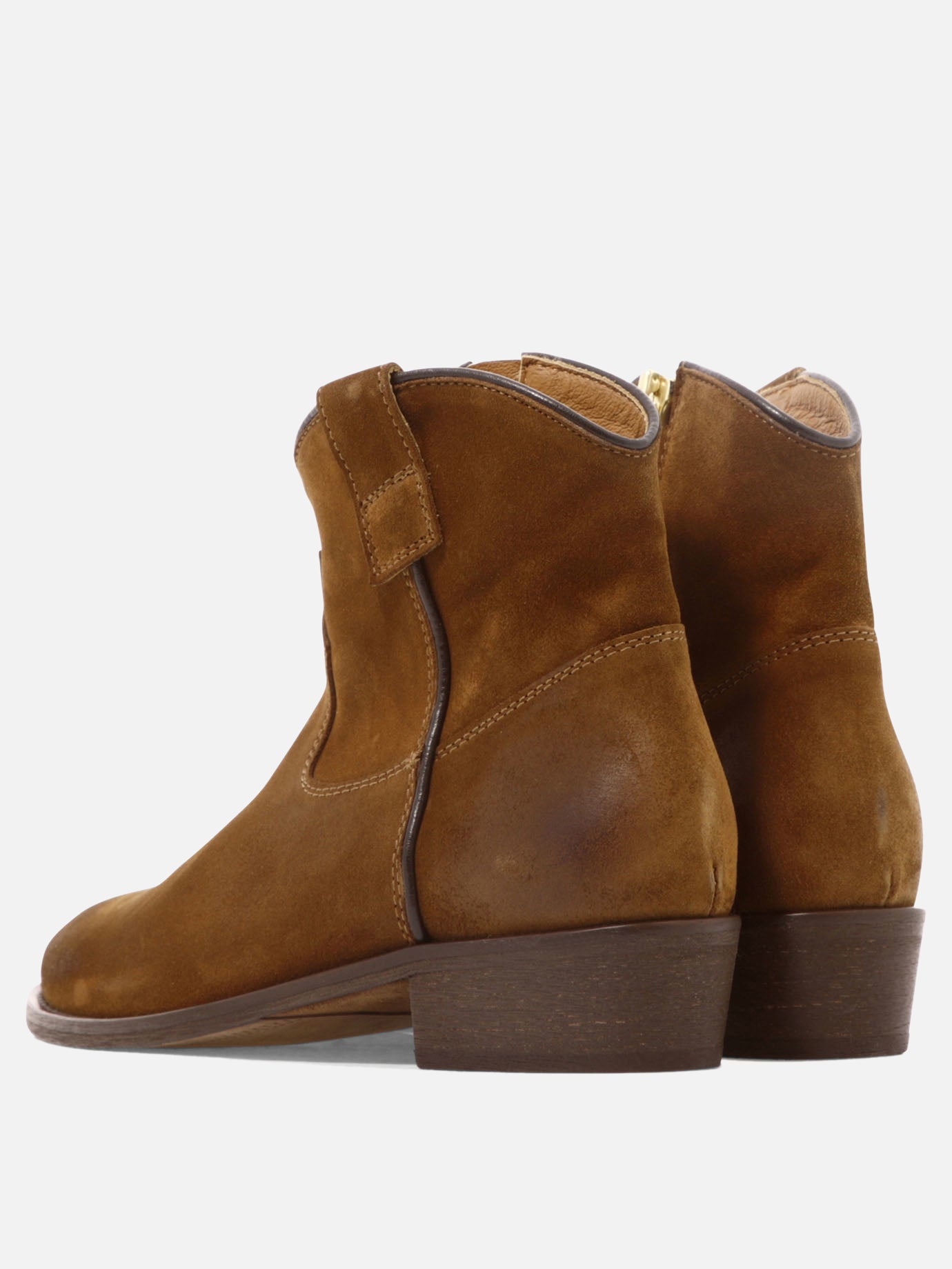Cowboy 100% suede - 100% leather  Brown - Via Roma 15 Women | PDP | VIETTI Online Store | Zoom-Modal_4
