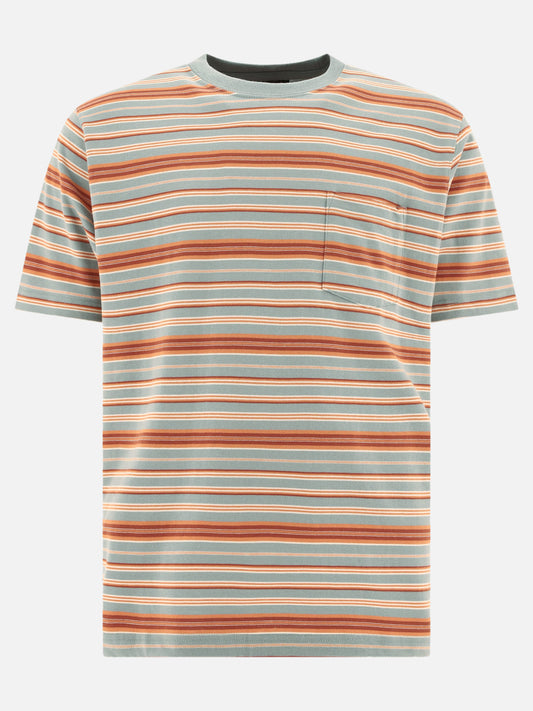 "Multi Stripe Pocket" t-shirt