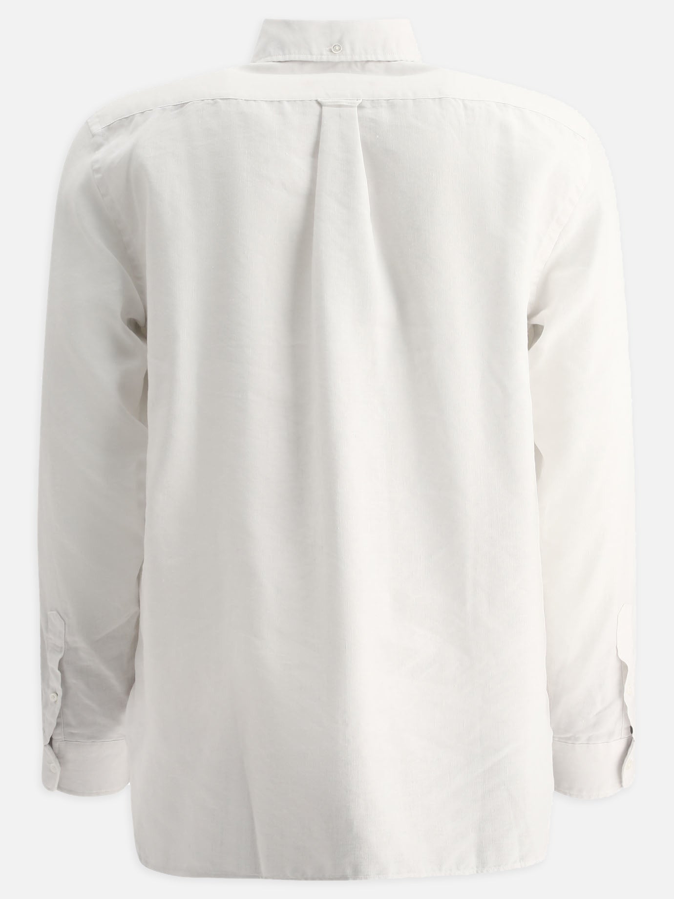 Linen shirt with chest pocket