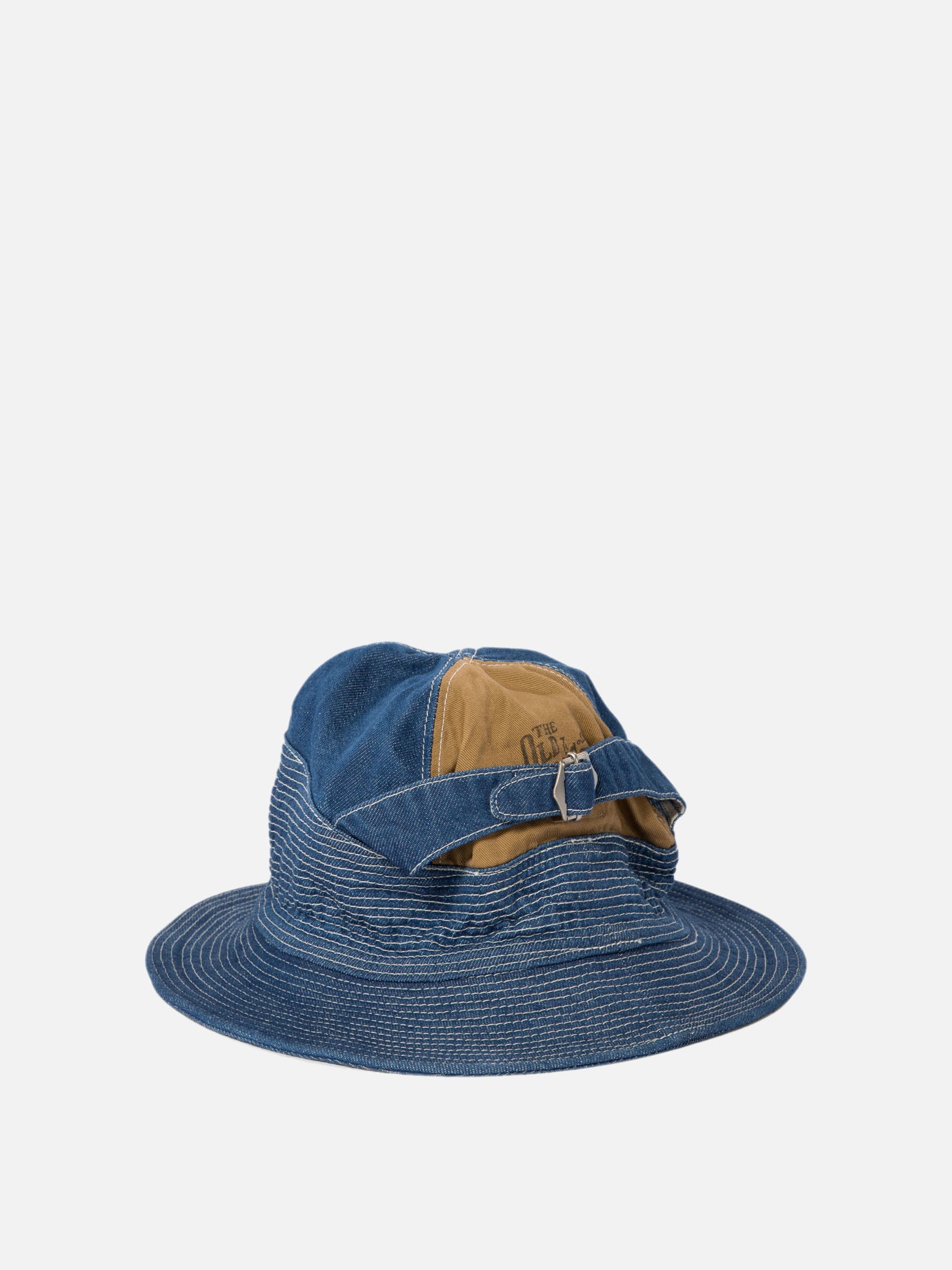 Bucket hats 100% cotton  Blue - KAPITAL Men | PDP | VIETTI Online Store | thumbnail_3