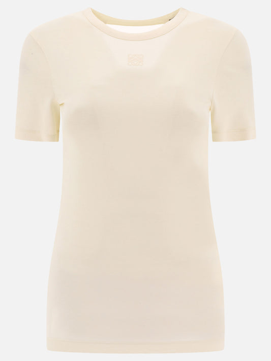 Loewe Silk and viscose T-shirt 17810955_XS White 1