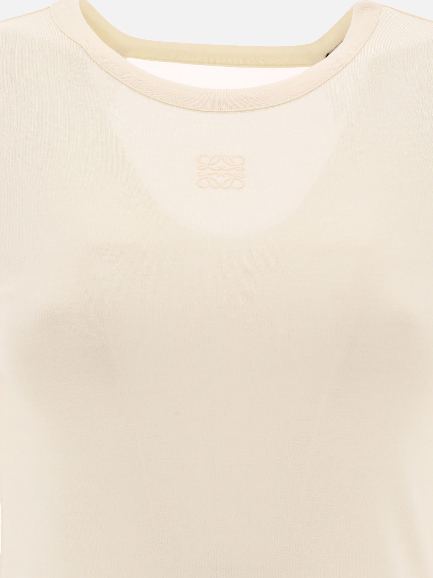 Loewe Silk and viscose T-shirt 17810955_XS White thumbnail_3