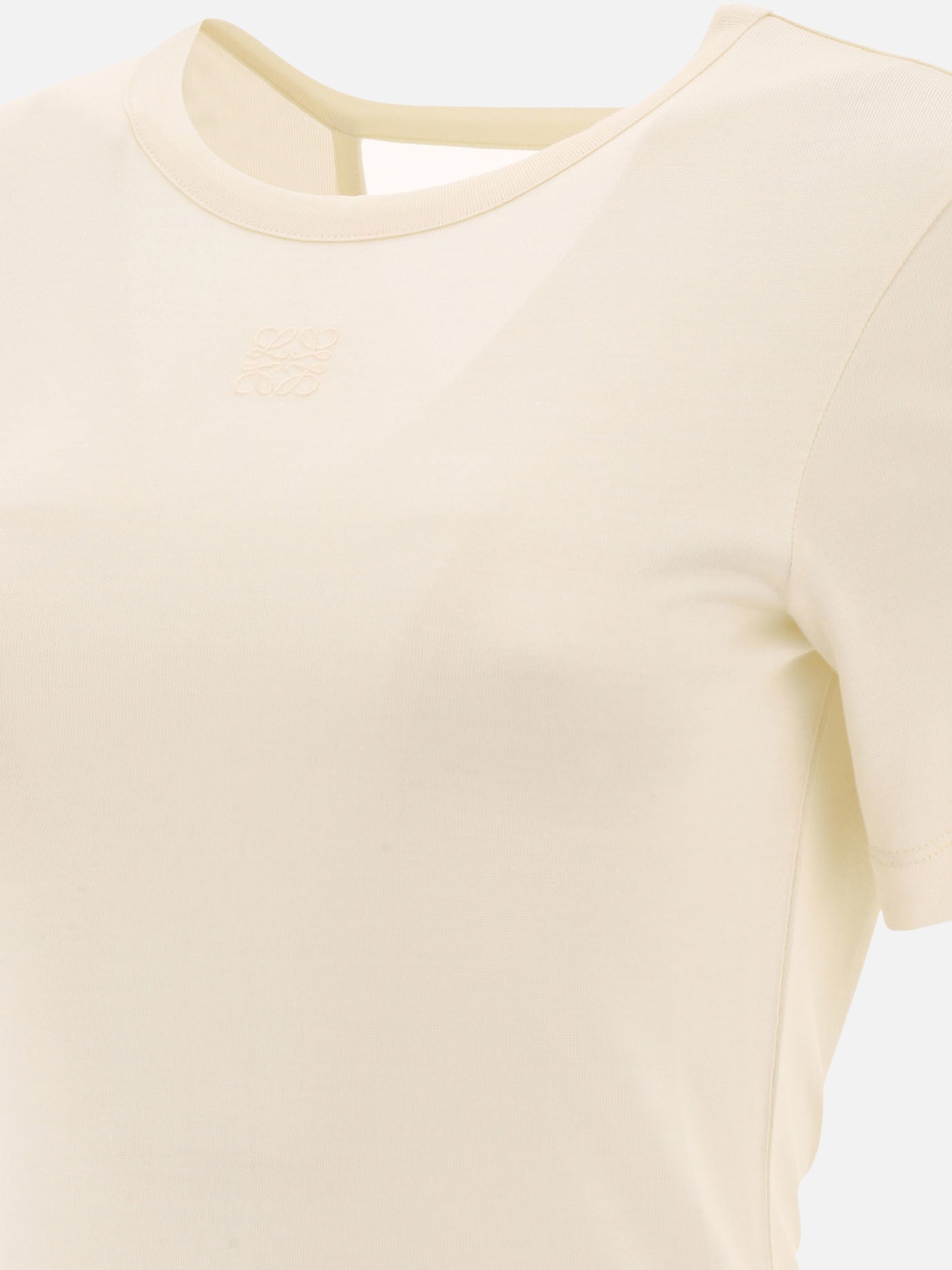 Loewe Silk and viscose T-shirt 17810955_XS White thumbnail_4