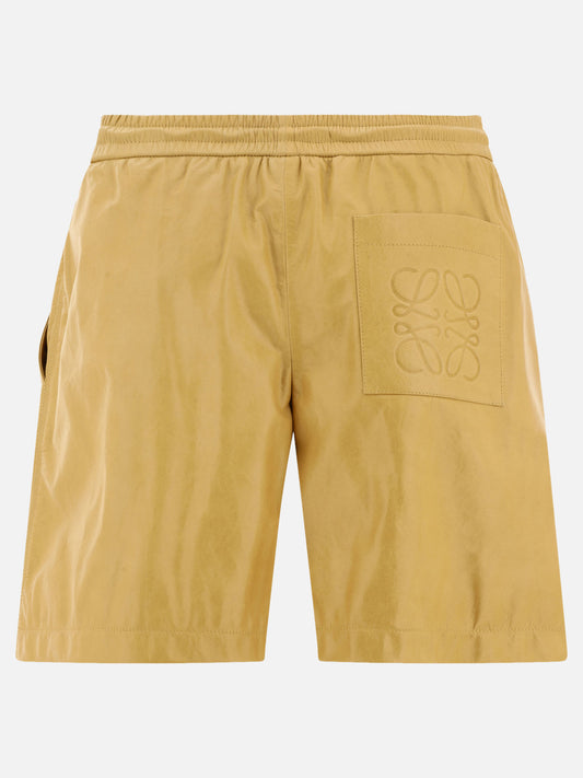 Loewe Leather shorts 11396935_S Beige 2