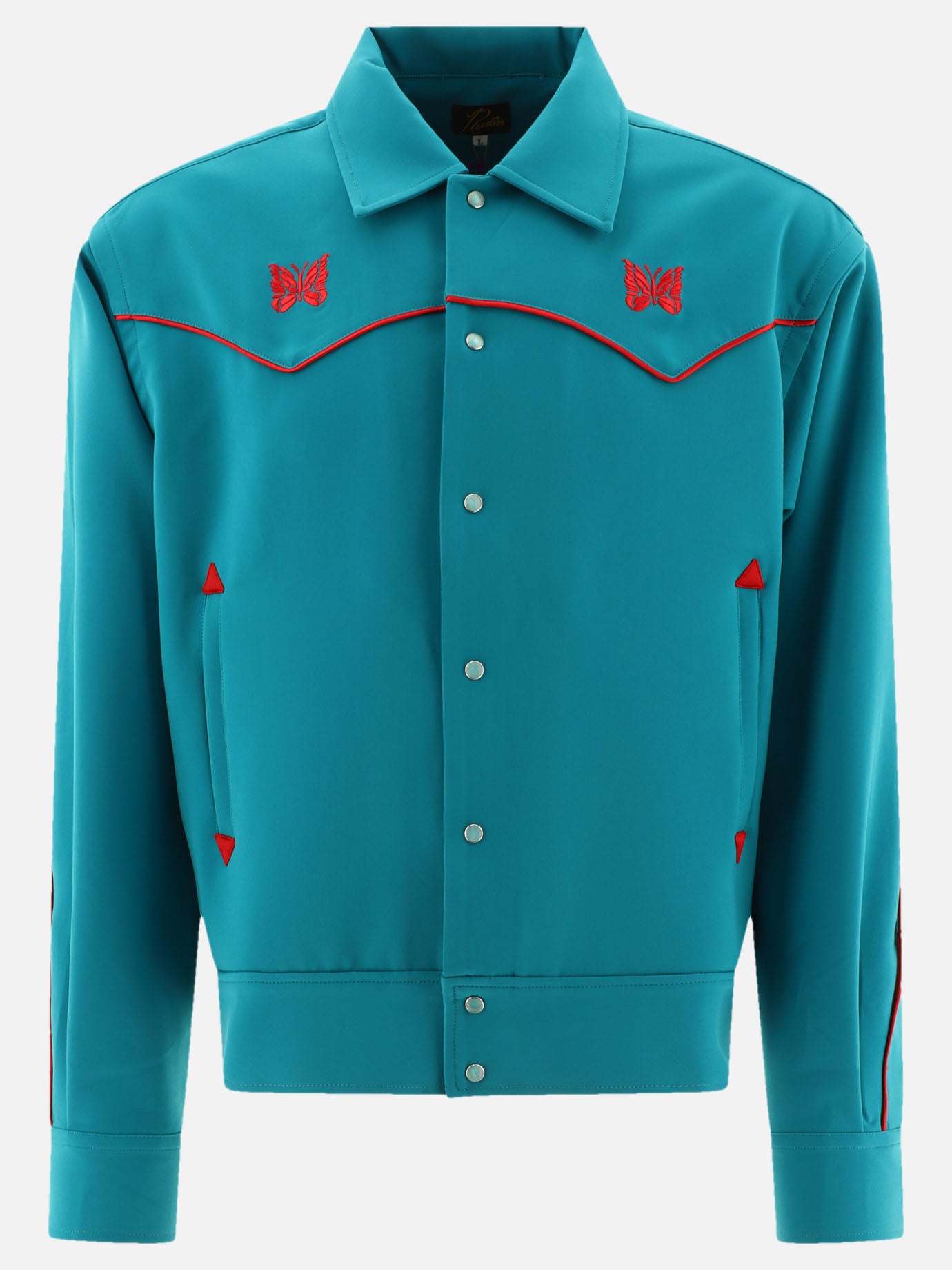 Needles "Piping Cowboy" jacket Light blue