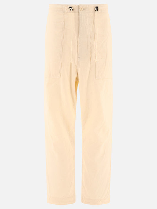 Needles "String Fatigue" trousers Beige